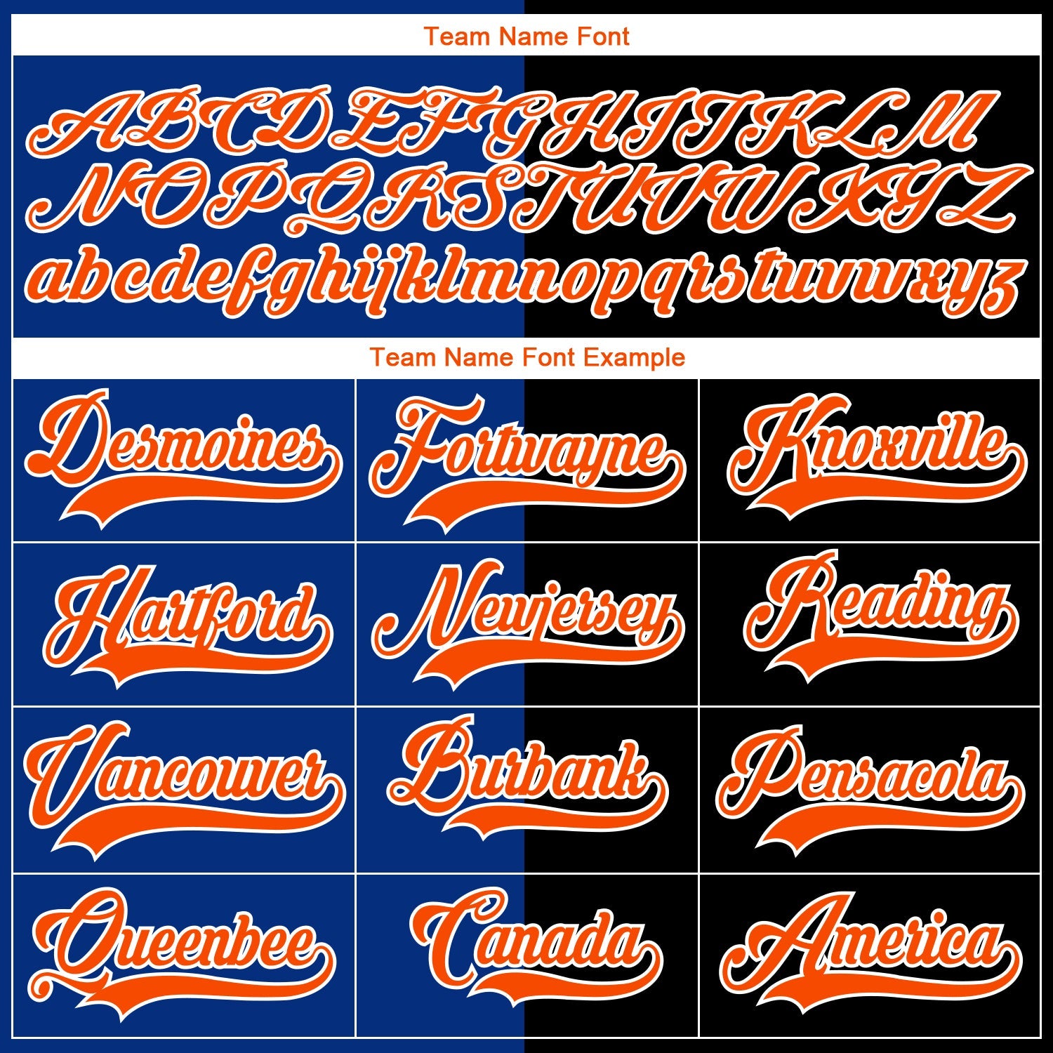 Custom Black Orange Royal-White Split Fashion Hockey Lace Neck Jersey view 6