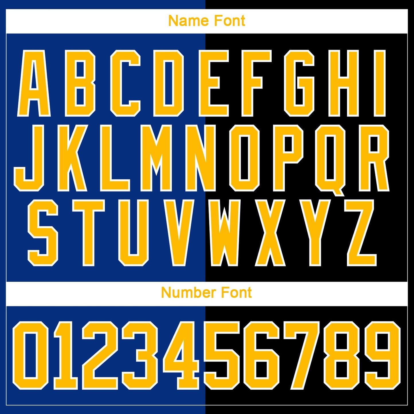 Custom Black Gold Royal-White Split Fashion Hockey Lace Neck Jersey view 7
