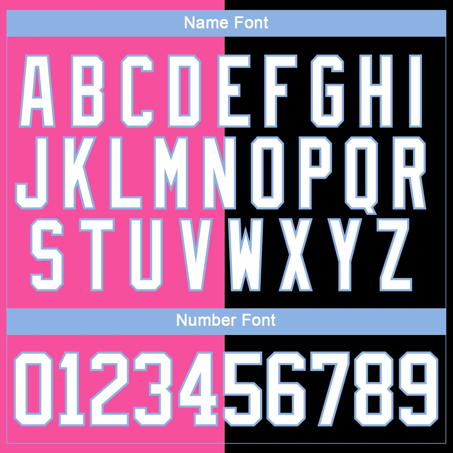 Custom Black White Pink-Light Blue Split Fashion Hockey Lace Neck Jersey view 7