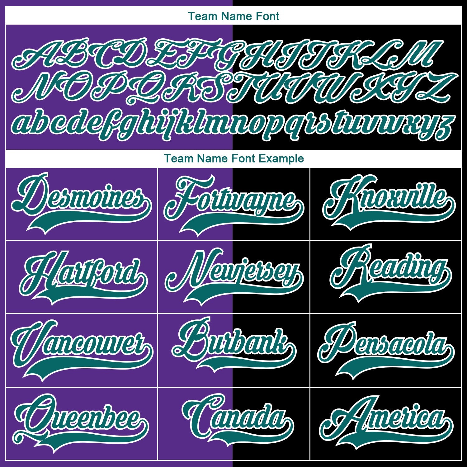 Custom Black Teal Purple-White Split Fashion Hockey Lace Neck Jersey view 6