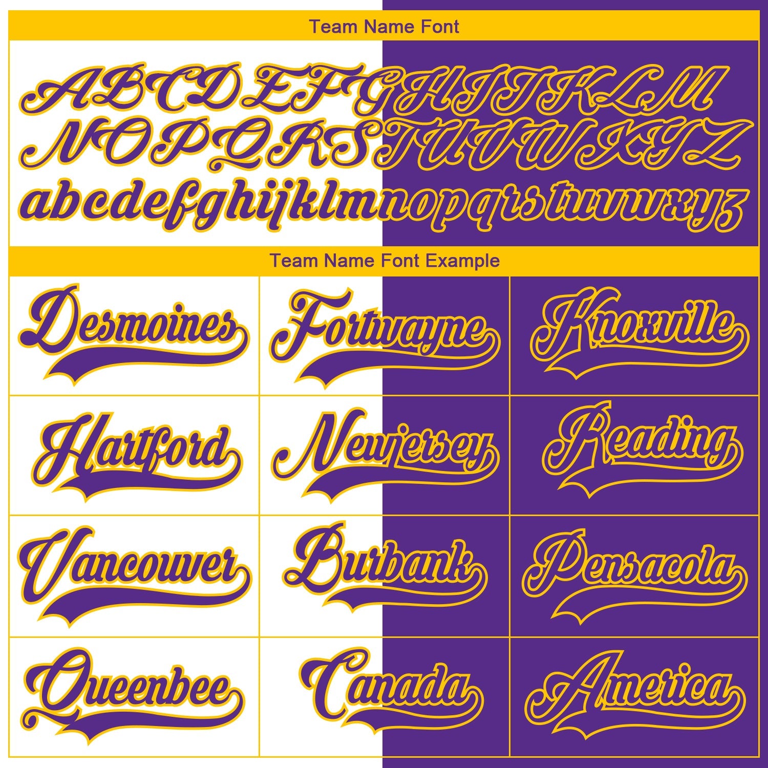Custom Purple White-Yellow Split Fashion Hockey Lace Neck Jersey view 6