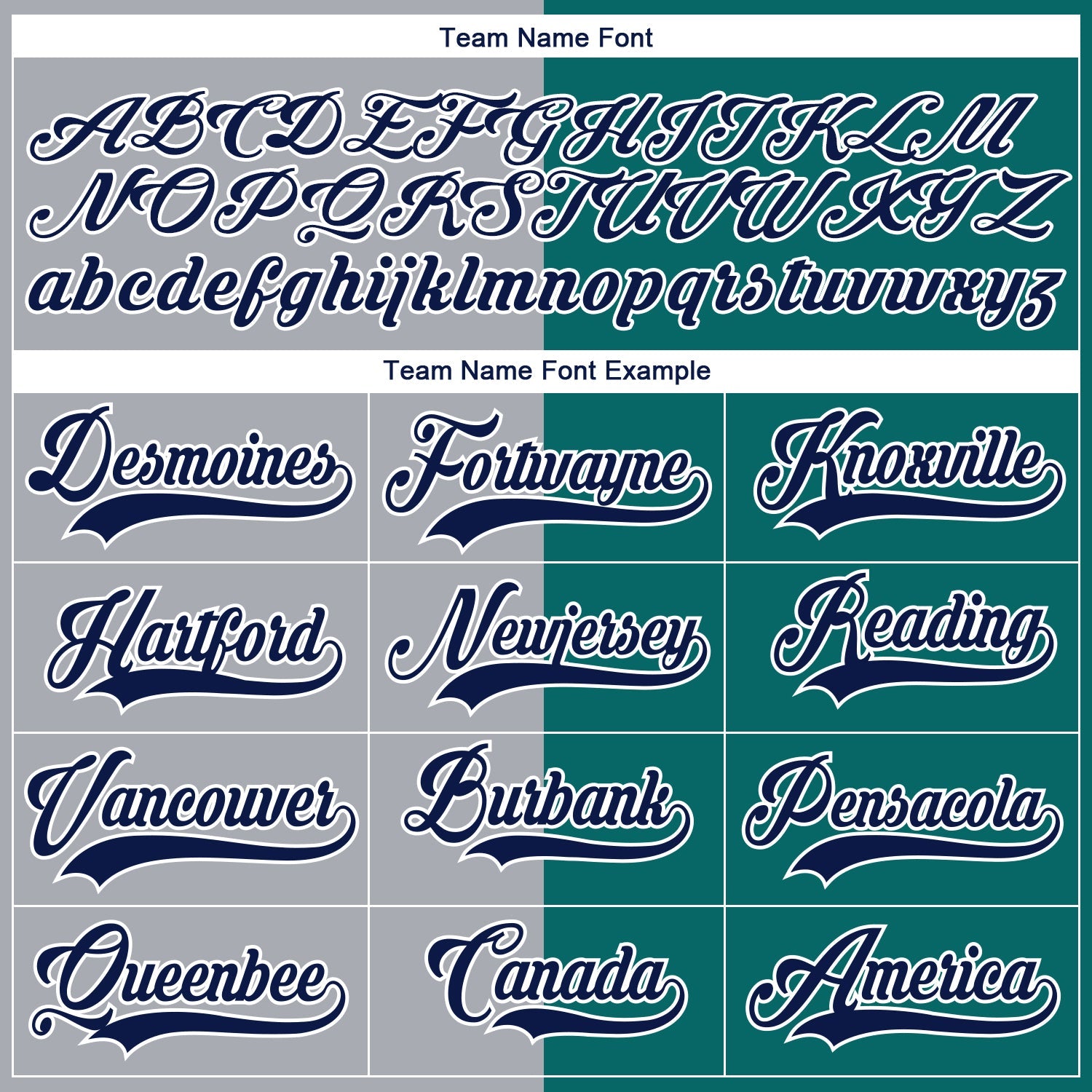 Custom Teal Navy Gray-White Split Fashion Hockey Lace Neck Jersey view 6