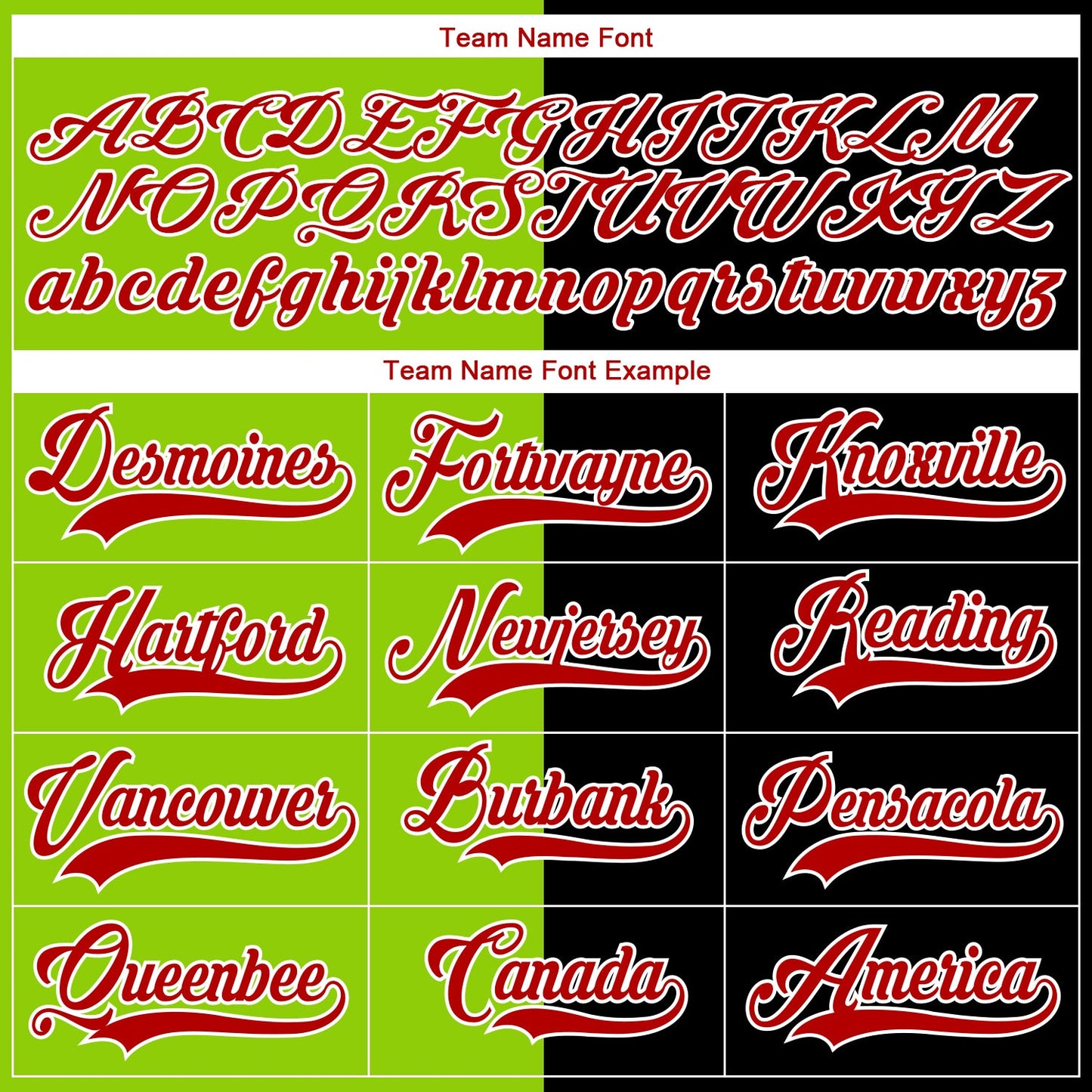 Custom Black Red Neon Green-White Split Fashion Hockey Lace Neck Jersey view 6