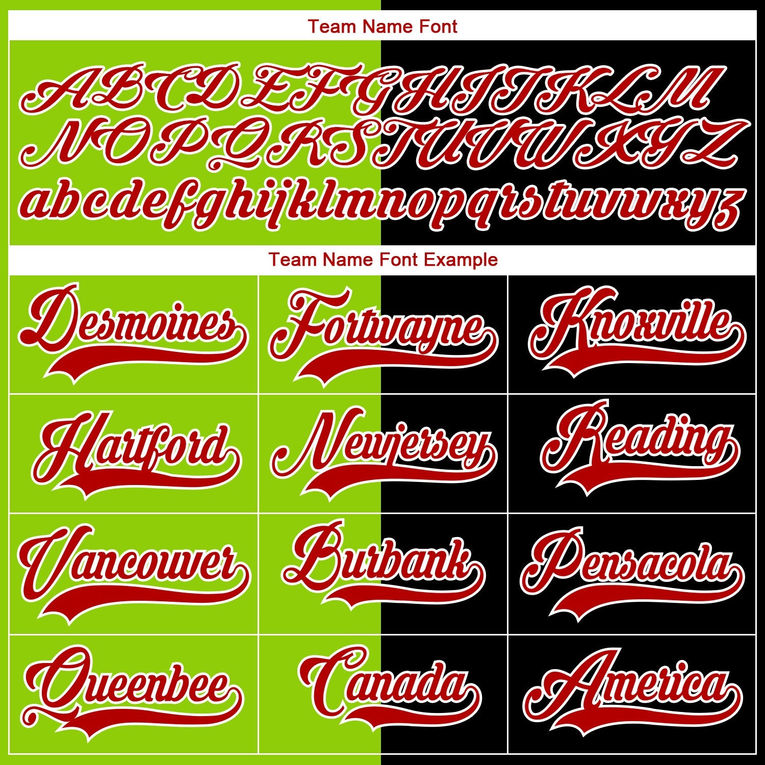 Custom Black Red Neon Green-White Split Fashion Hockey Lace Neck Jersey view 6