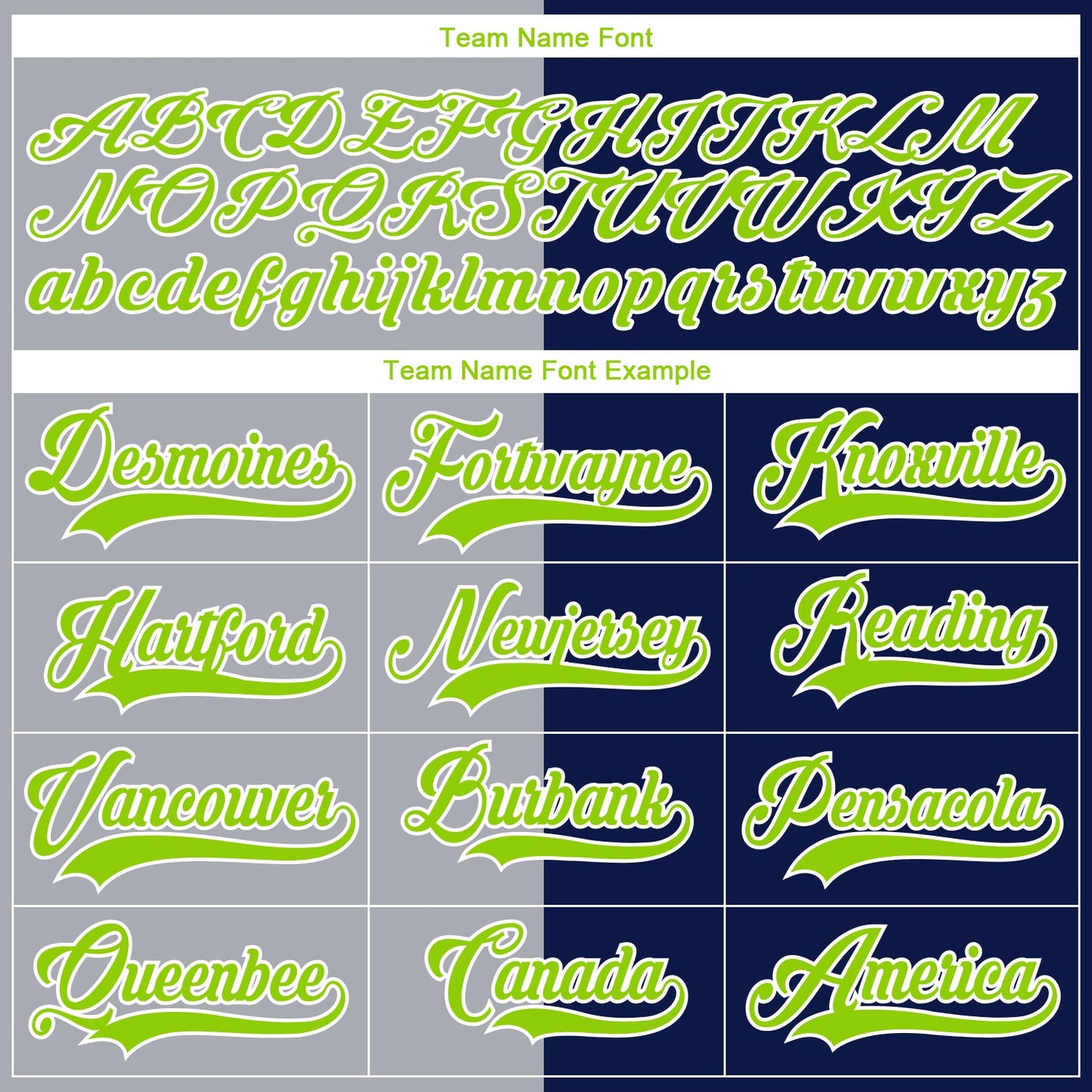 Custom Navy Neon Green Gray-White Split Fashion Hockey Lace Neck Jersey view 6