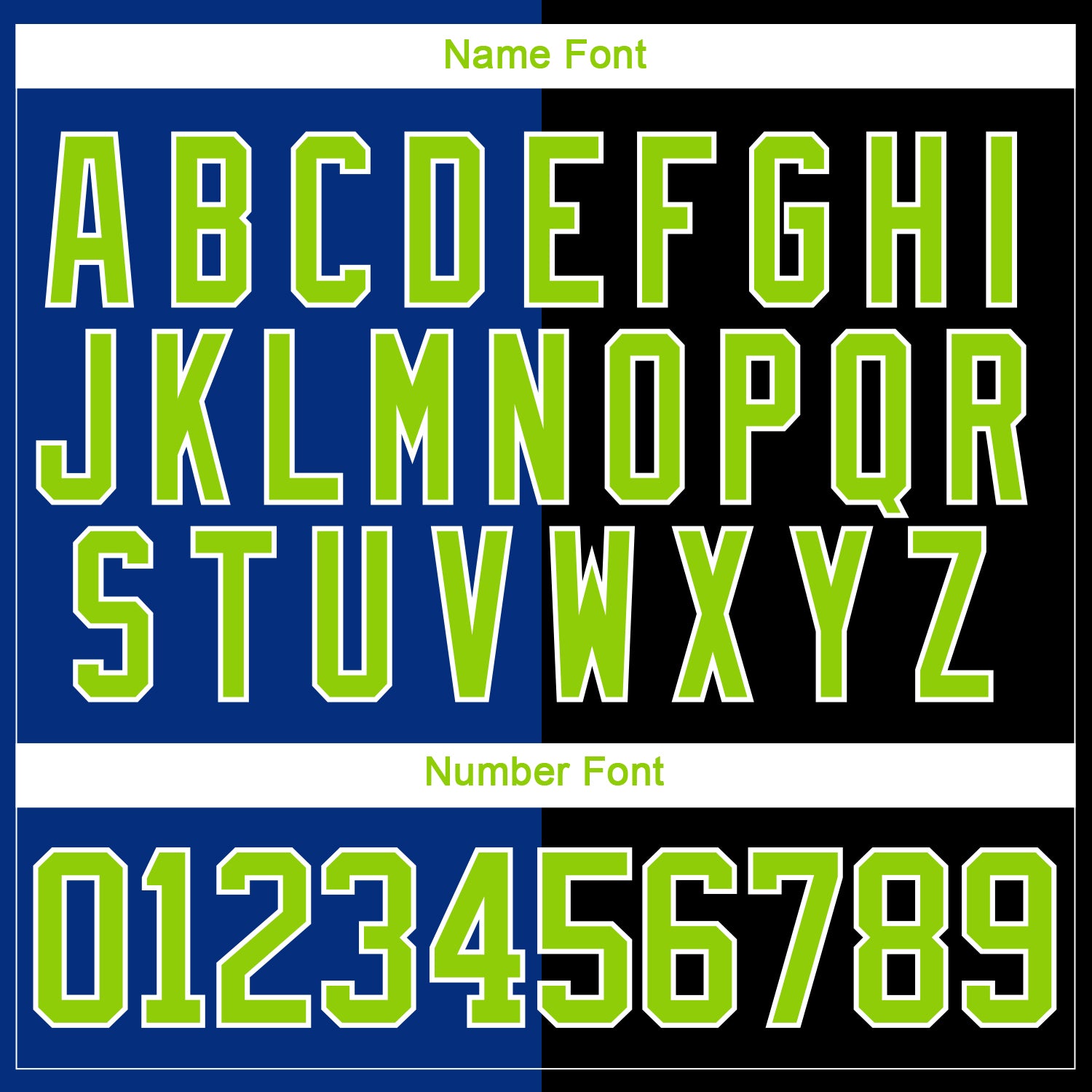Custom Black Neon Green Royal-White Split Fashion Hockey Lace Neck Jersey view 7