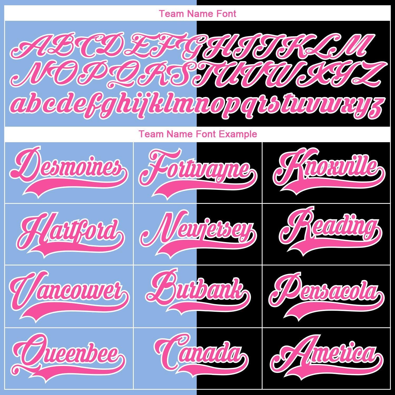 Custom Black Pink Light Blue-White Split Fashion Hockey Lace Neck Jersey view 6
