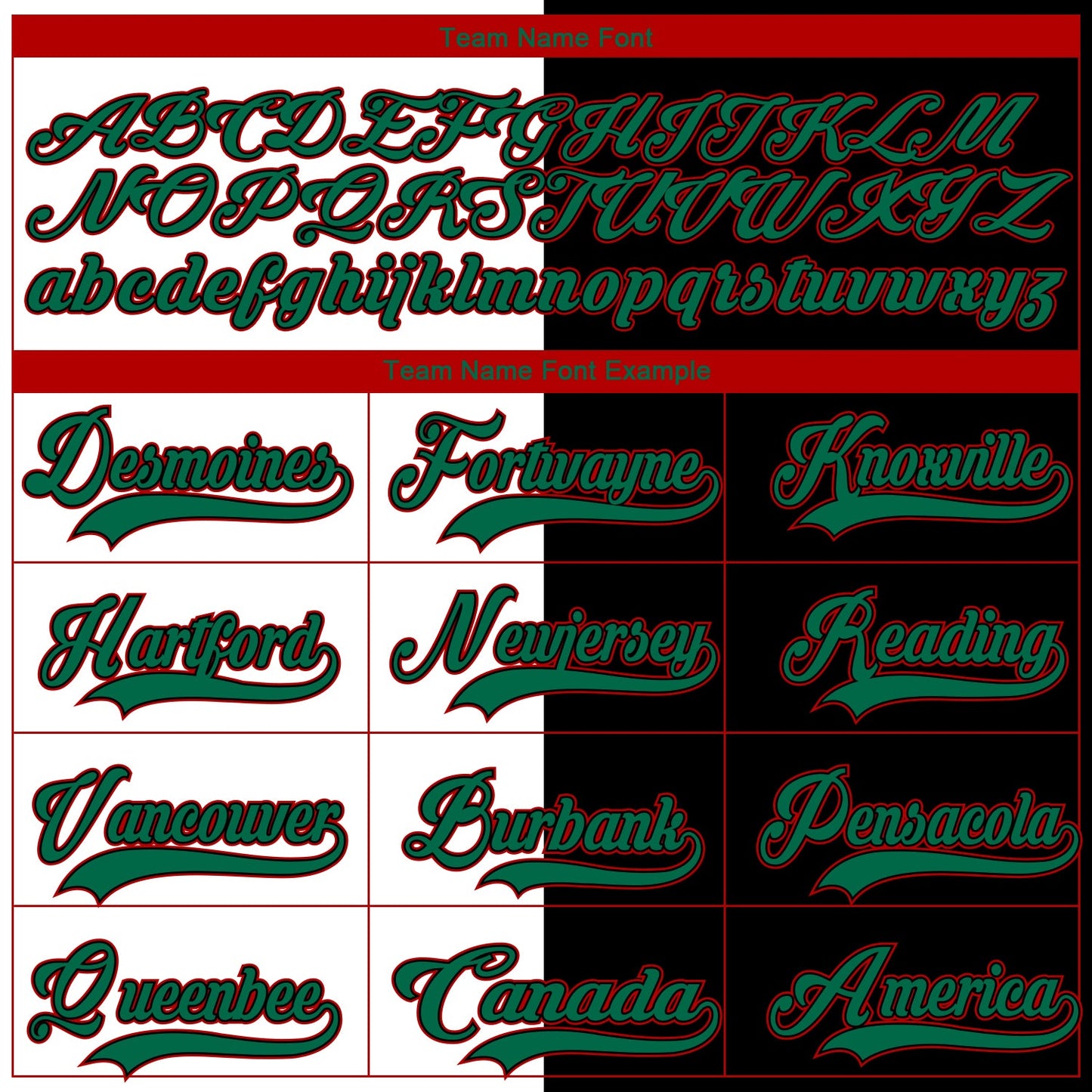 Custom Black Kelly Green White-Red Split Fashion Hockey Lace Neck Jersey view 6