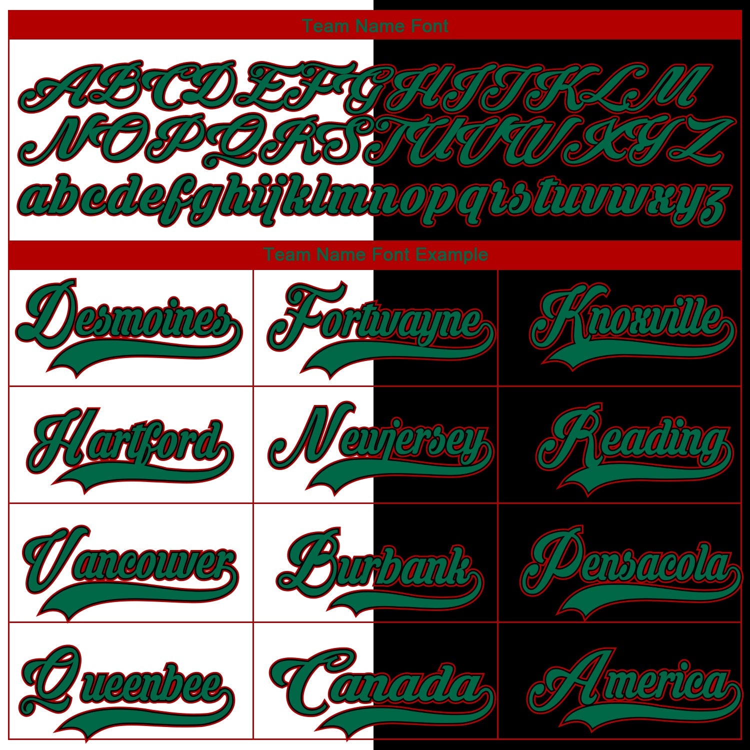 Custom Black Kelly Green White-Red Split Fashion Hockey Lace Neck Jersey view 6