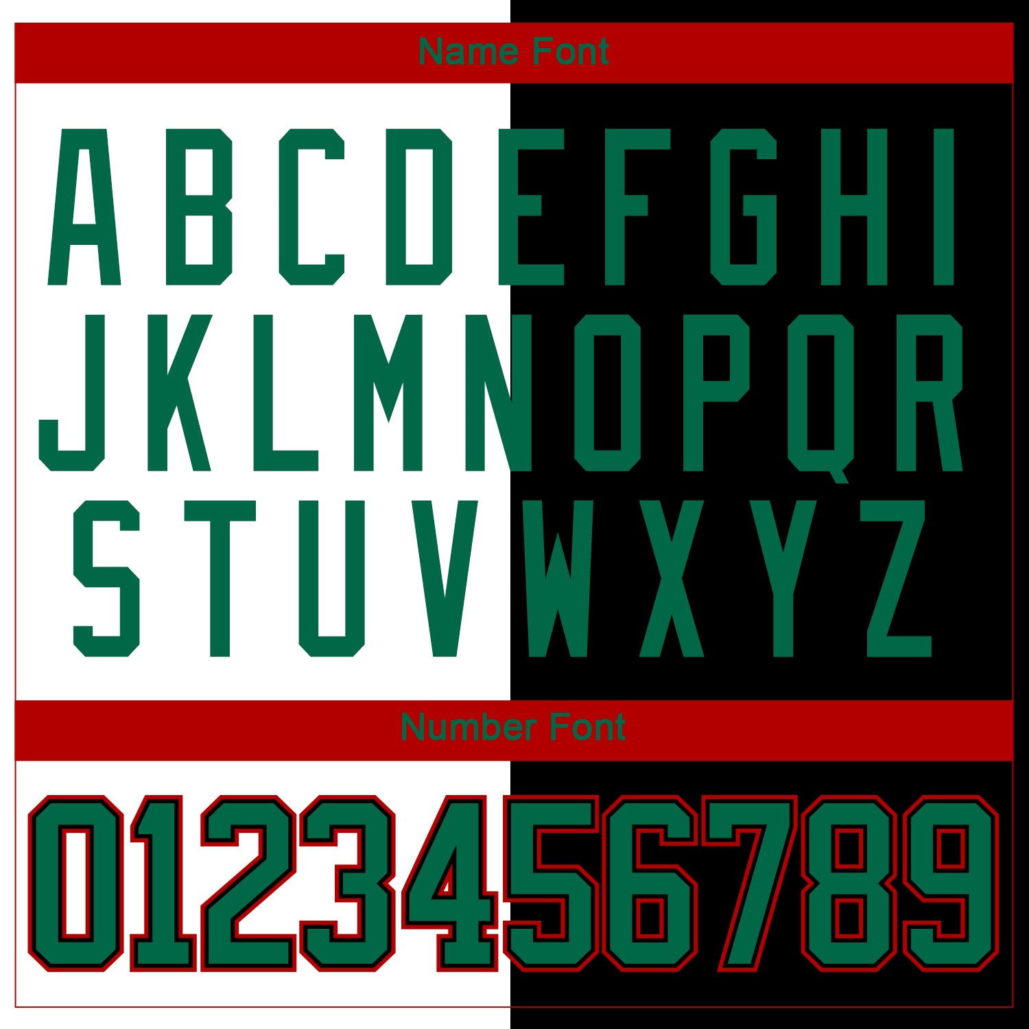 Custom Black Kelly Green White-Red Split Fashion Hockey Lace Neck Jersey view 7