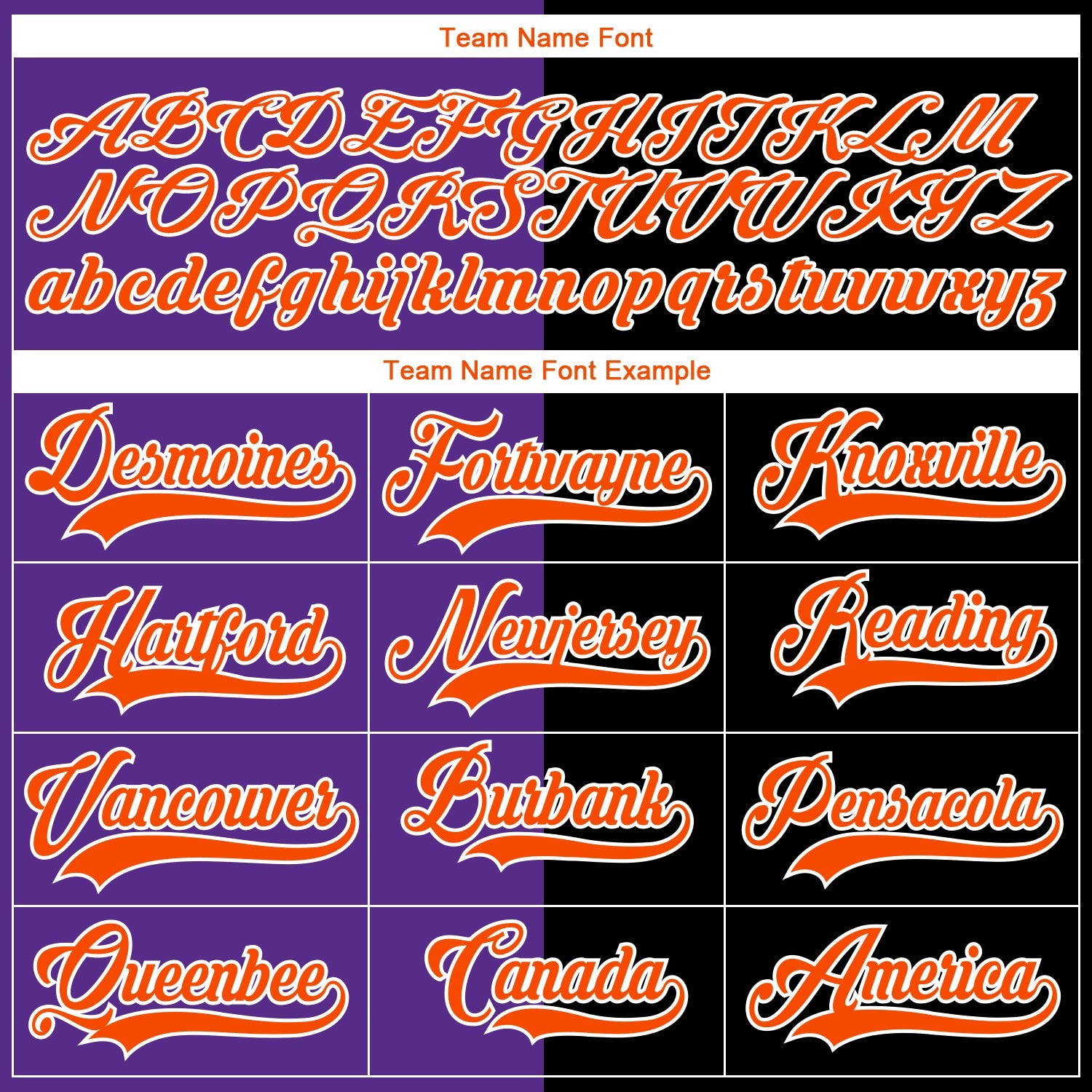 Custom Black Orange Purple-White Split Fashion Hockey Lace Neck Jersey view 6