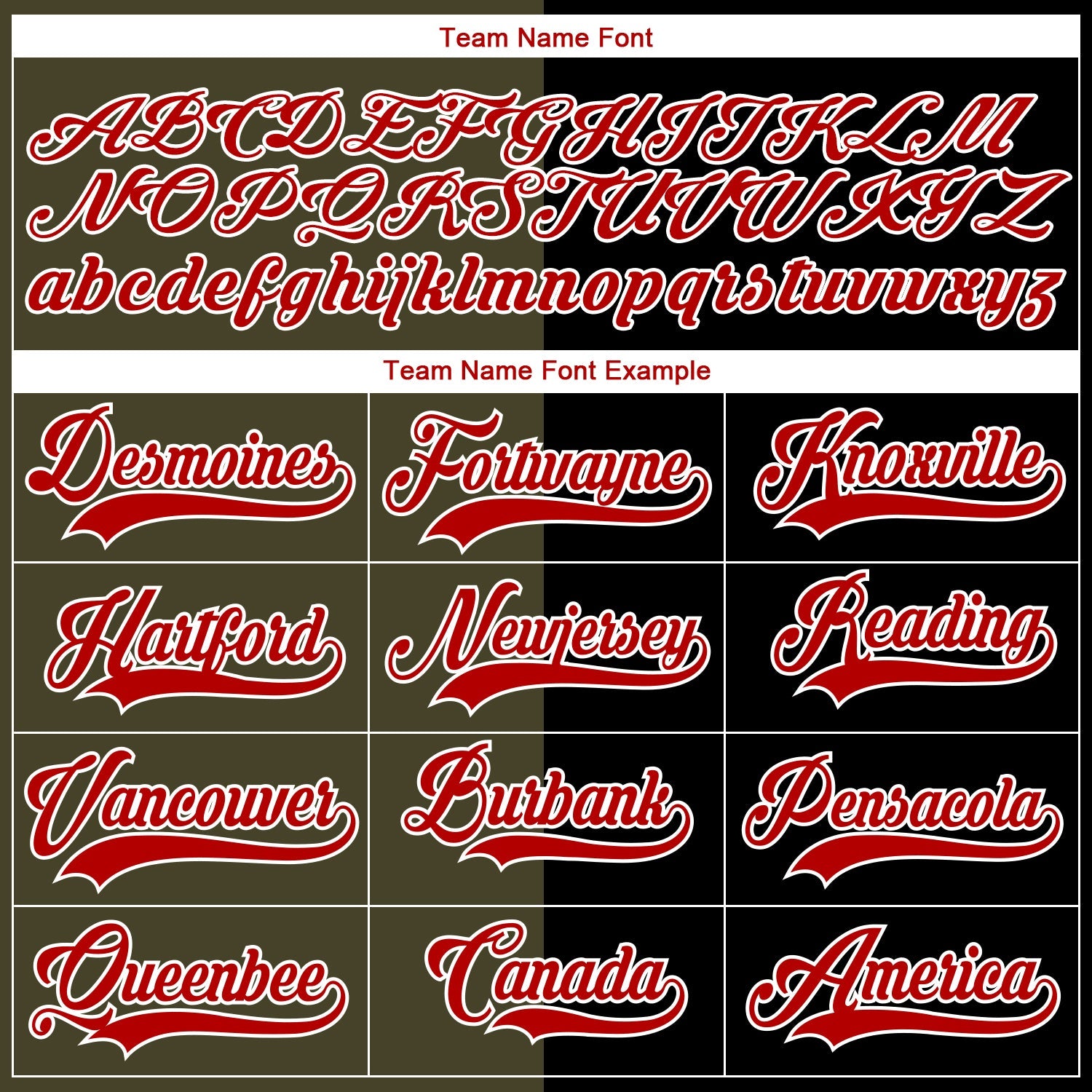 Custom Black Red Olive-White Split Fashion Hockey Lace Neck Jersey view 6