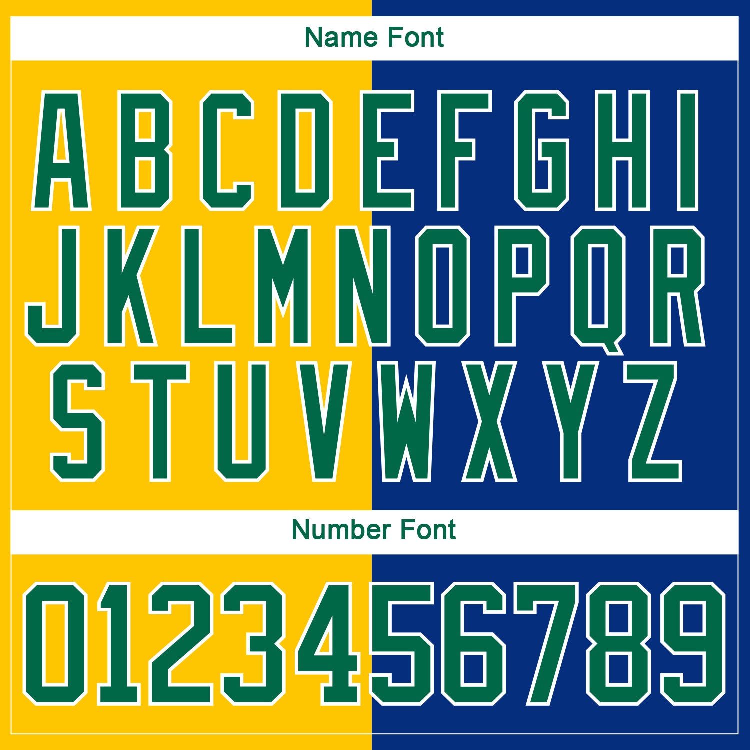 Custom Royal Kelly Green Yellow-White Split Fashion Hockey Lace Neck Jersey view 7