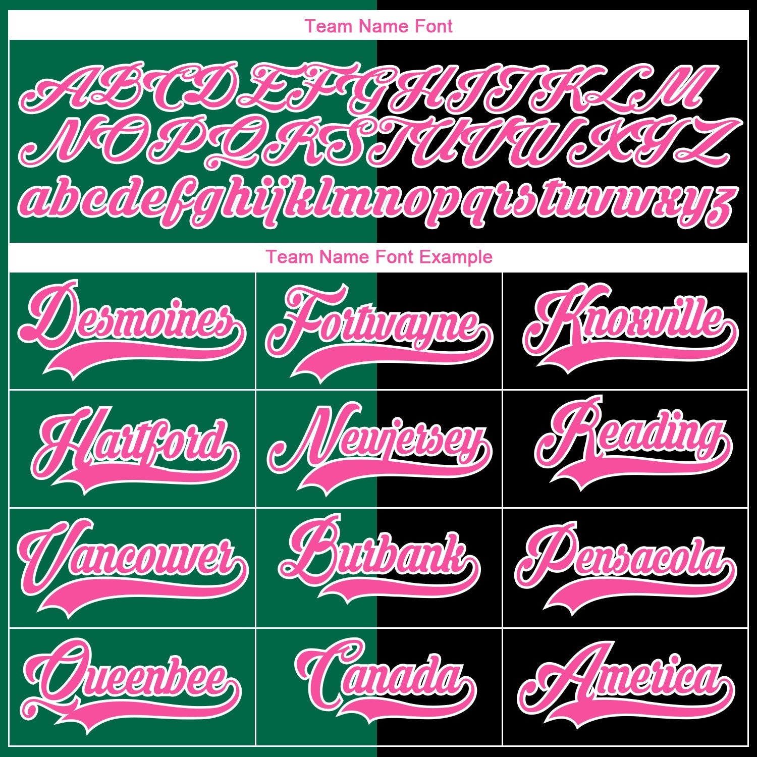 Custom Black Pink Kelly Green-White Split Fashion Hockey Lace Neck Jersey view 6