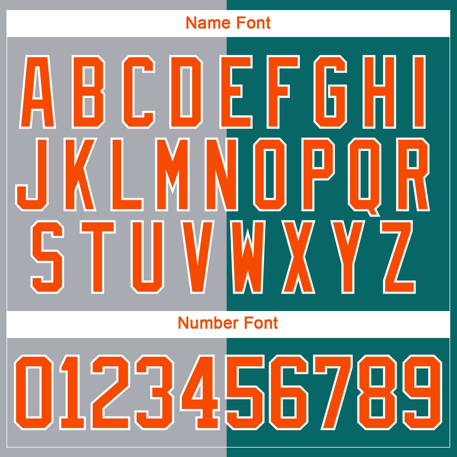 Custom Teal Orange Gray-White Split Fashion Hockey Lace Neck Jersey view 7