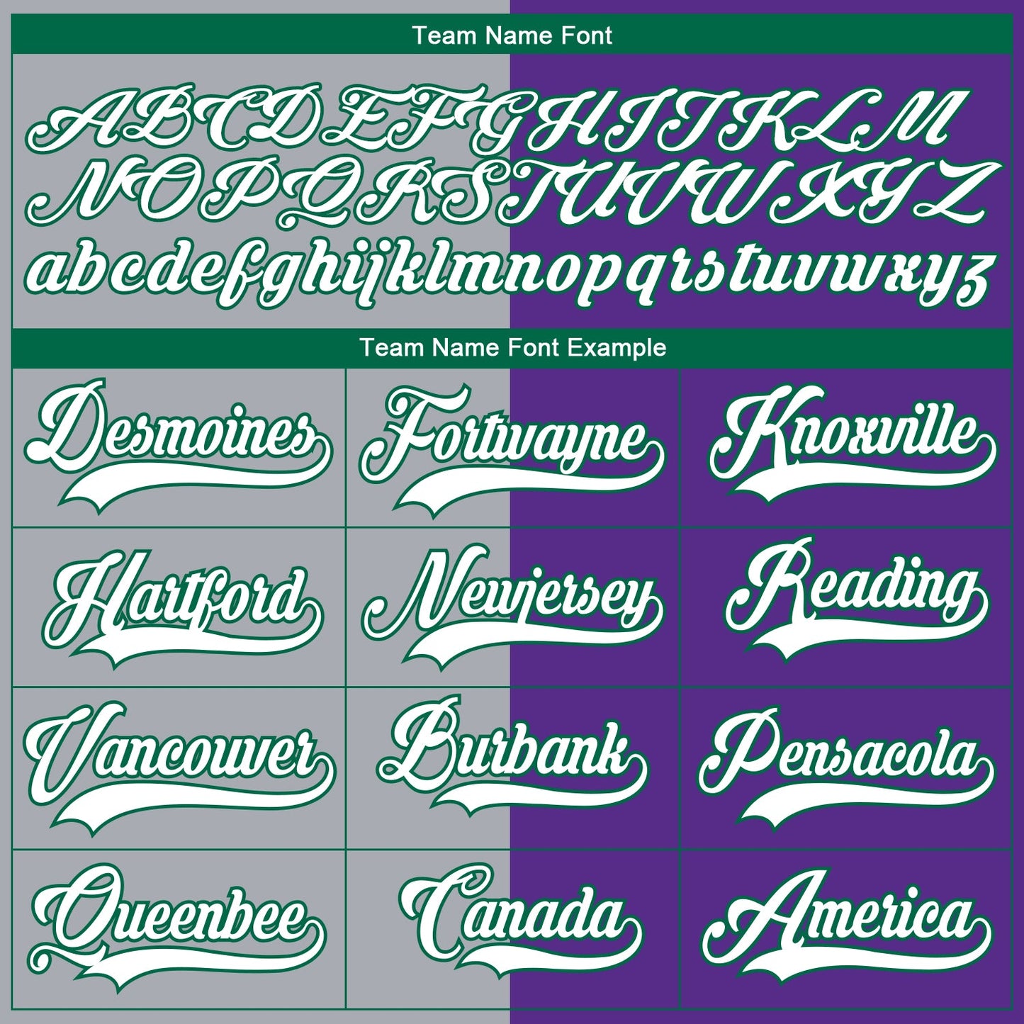 Custom Purple Kelly Green Gray-White Split Fashion Hockey Lace Neck Jersey view 6