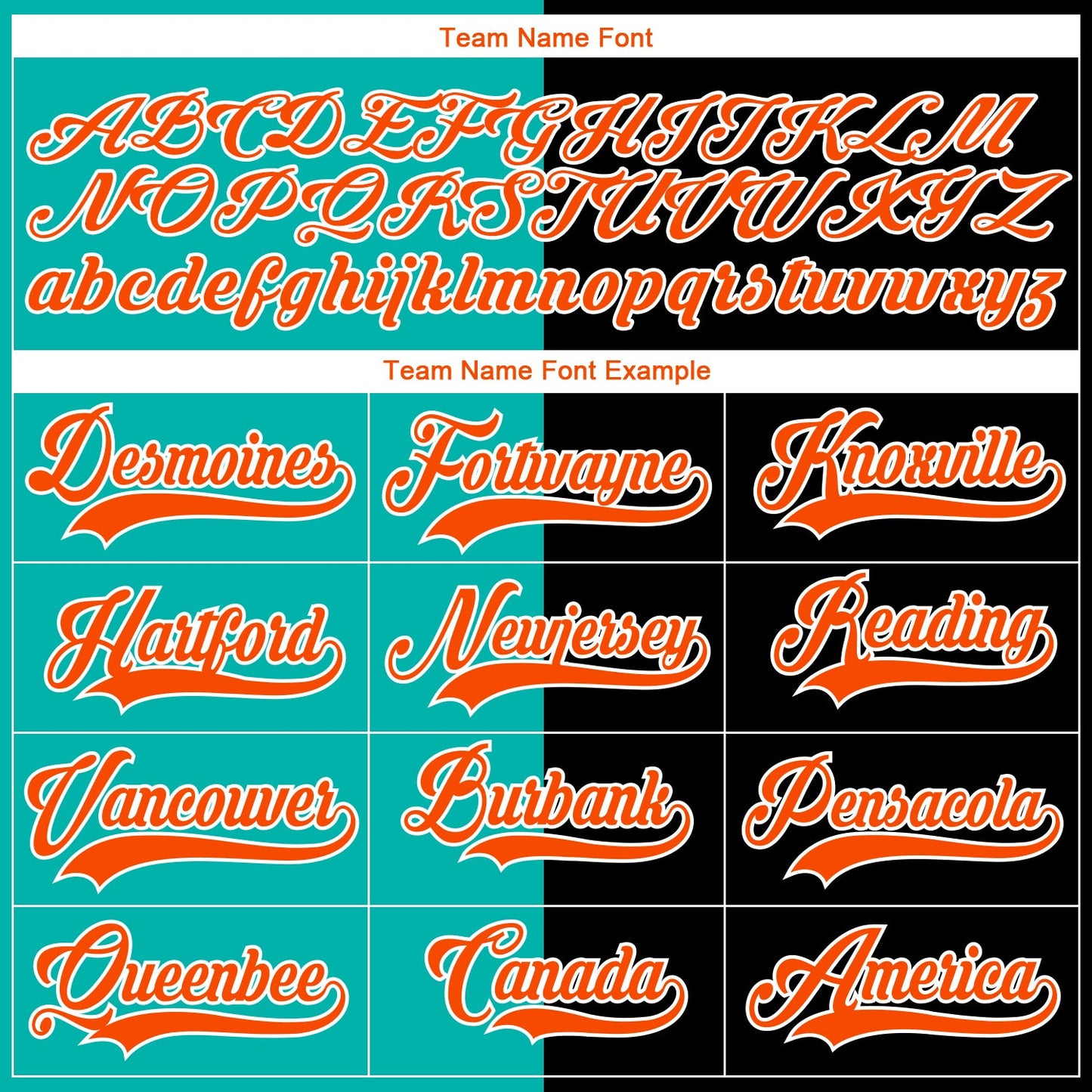 Custom Black Orange Aqua-White Split Fashion Hockey Lace Neck Jersey view 6