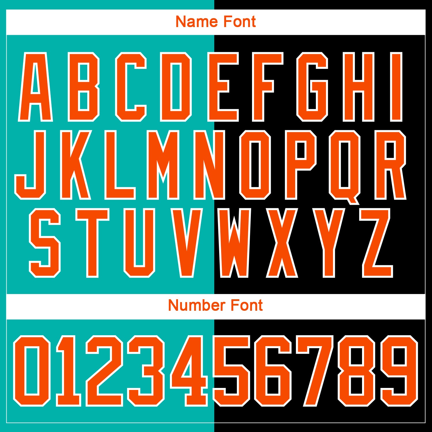 Custom Black Orange Aqua-White Split Fashion Hockey Lace Neck Jersey view 7