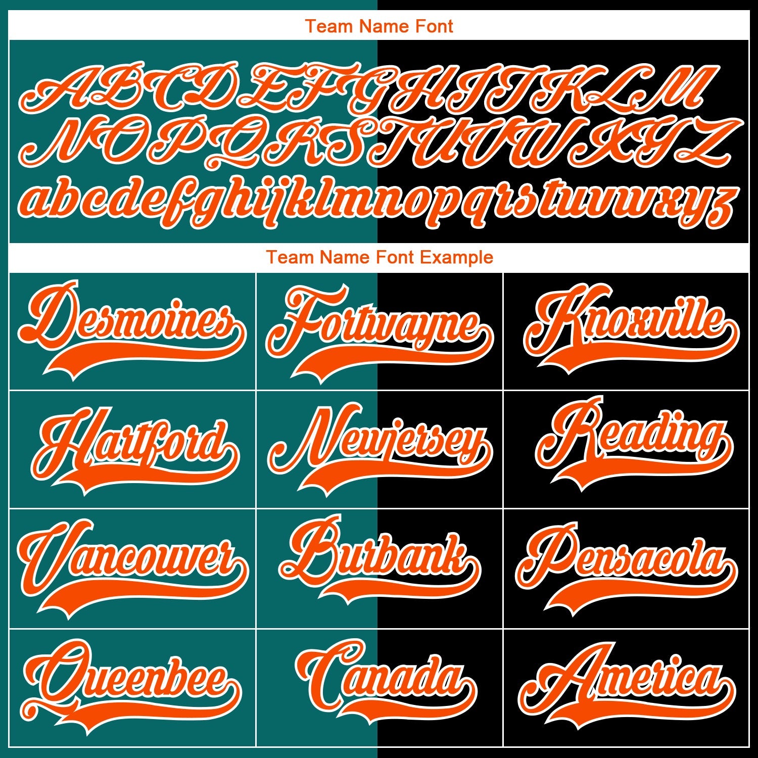 Custom Black Orange Teal-White Split Fashion Hockey Lace Neck Jersey view 6