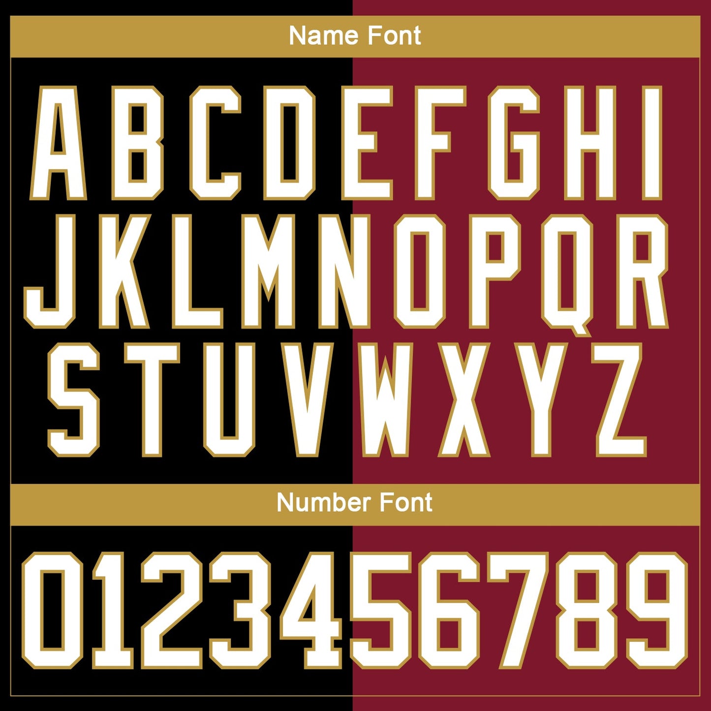 Custom Crimson White Black-Old Gold Split Fashion Hockey Lace Neck Jersey view 7