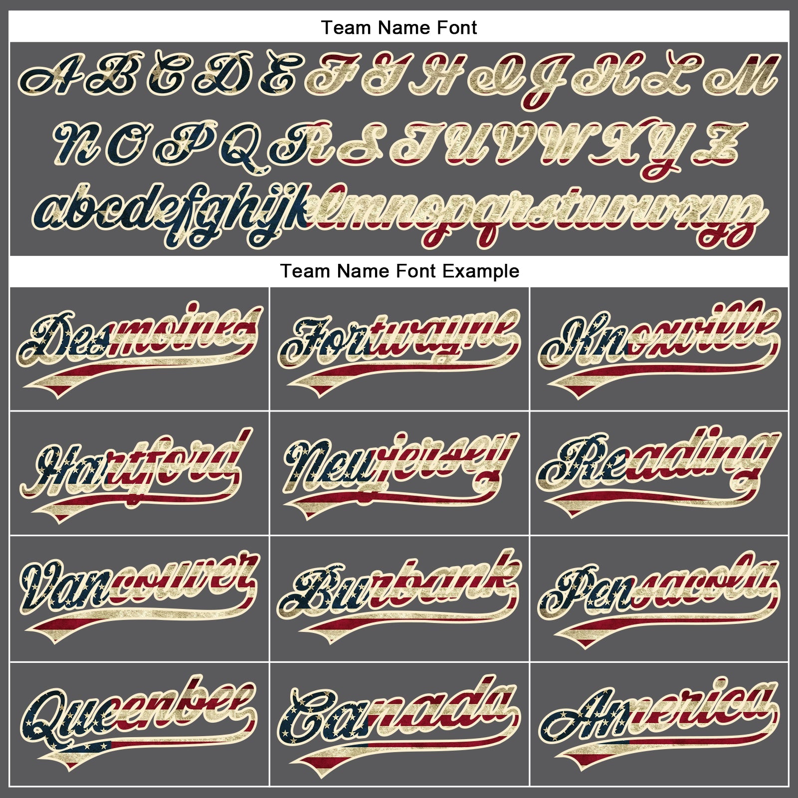 Custom Steel Gray Vintage USA Flag-Cream Authentic Baseball Jersey view 4