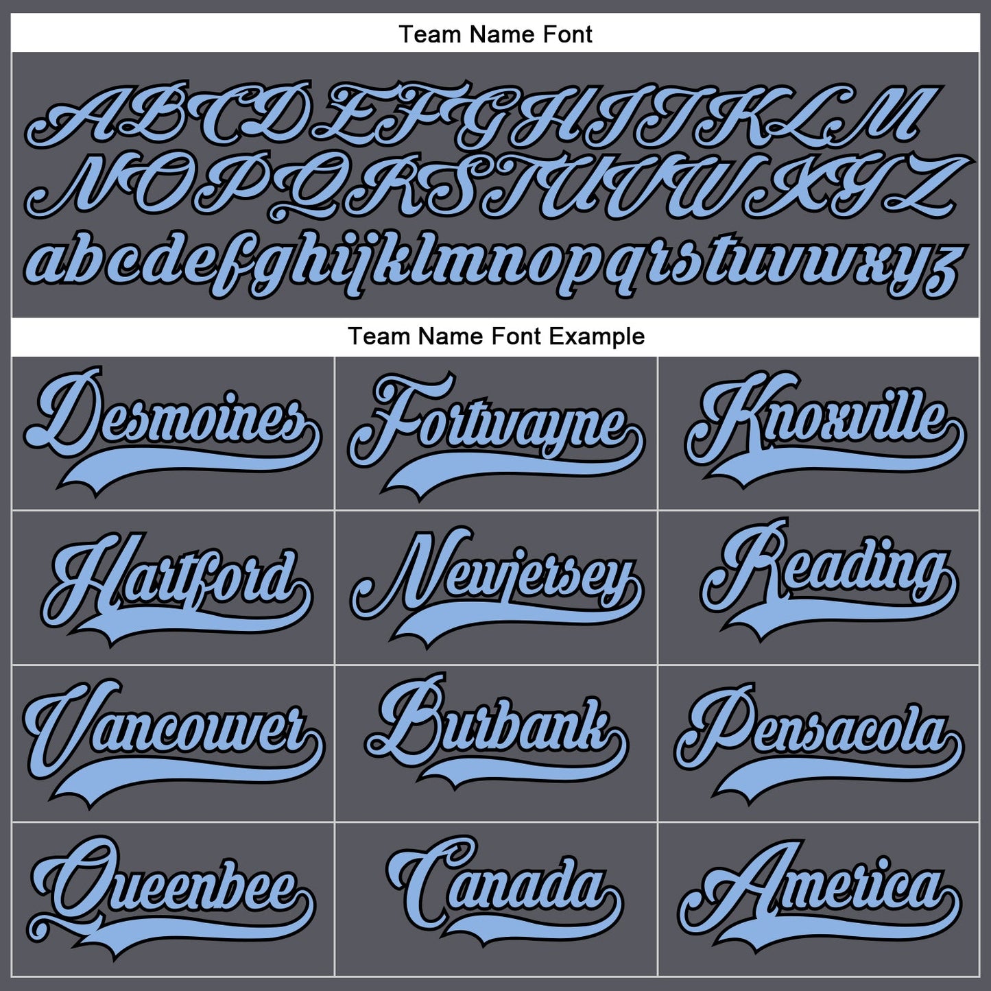 Custom Steel Gray Light Blue-Black Hockey Lace Neck Jersey view 4
