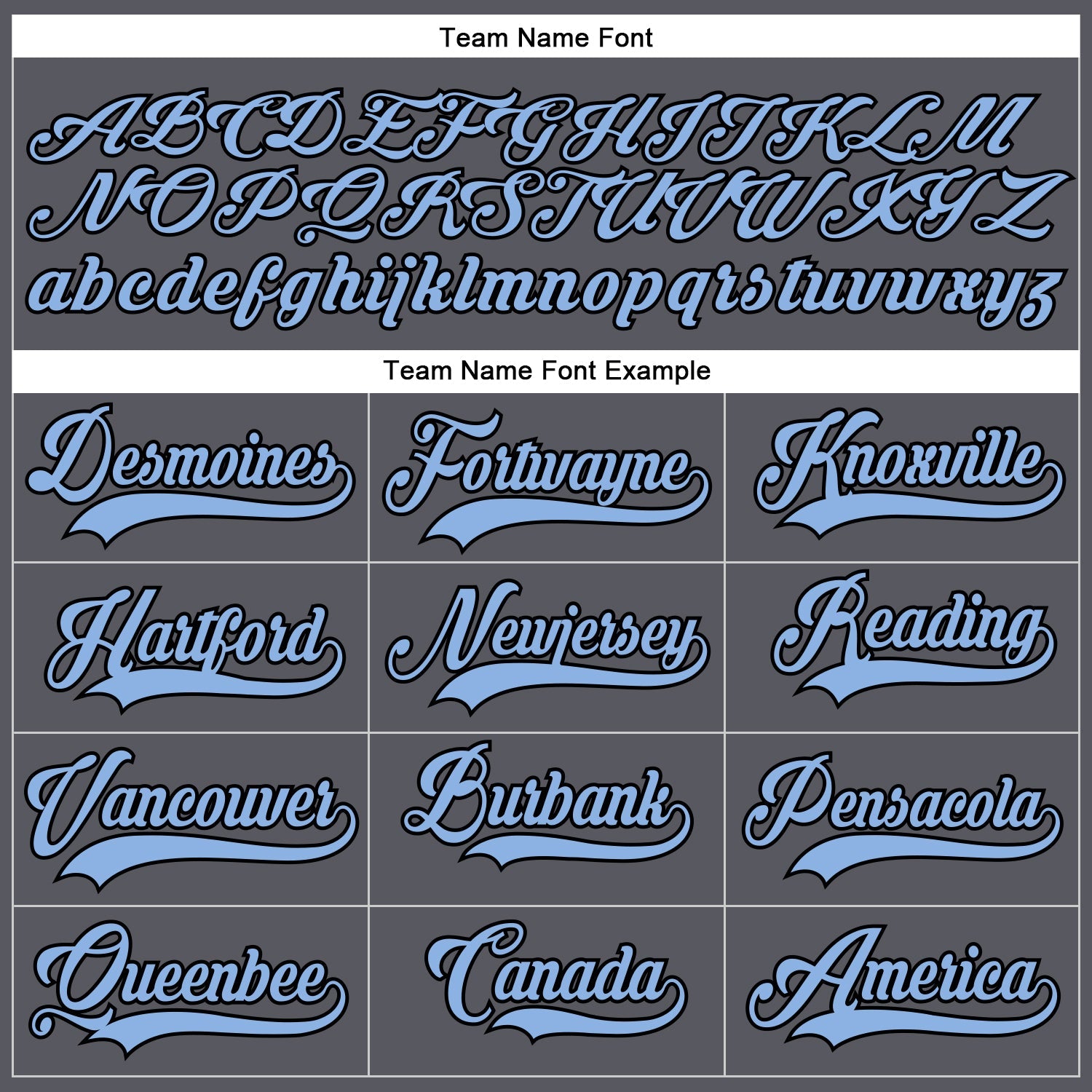 Custom Steel Gray Light Blue-Black Hockey Lace Neck Jersey view 4
