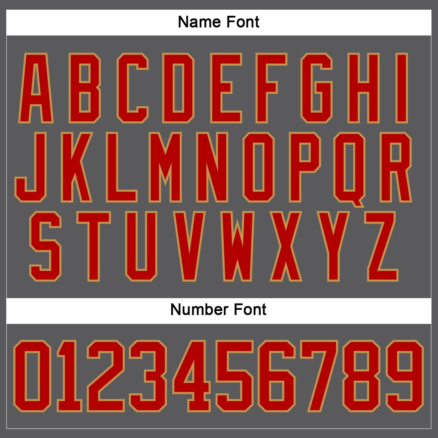 Custom Steel Gray Red-Old Gold Hockey Lace Neck Jersey view 5