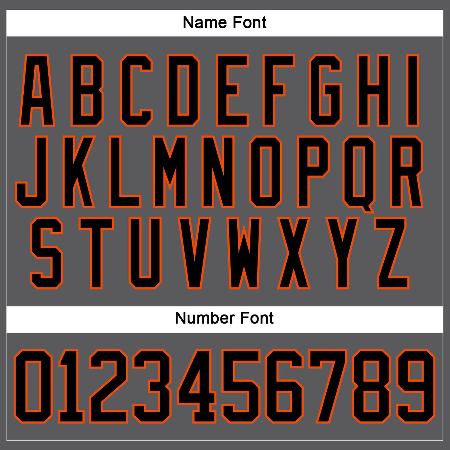 Custom Steel Gray Black-Orange Hockey Lace Neck Jersey view 5