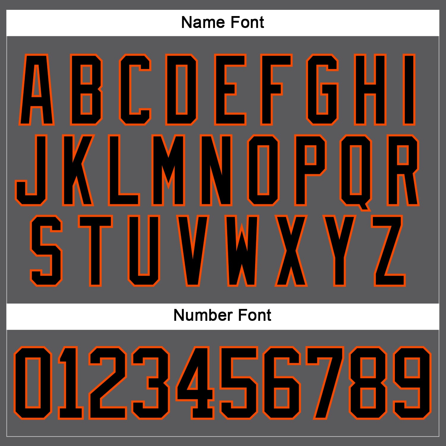 Custom Steel Gray Black-Orange Hockey Lace Neck Jersey view 5