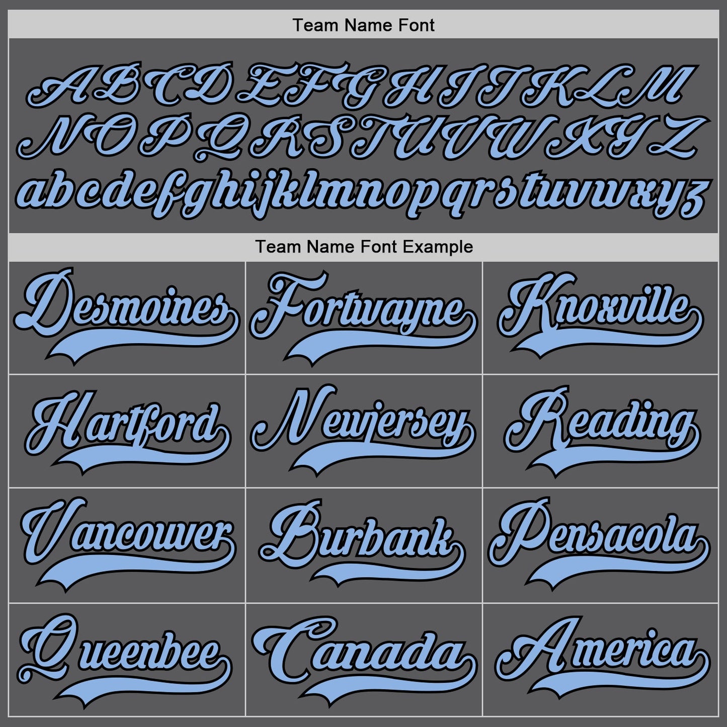 Custom Steel Gray Light Blue-Black Hockey Lace Neck Jersey view 4