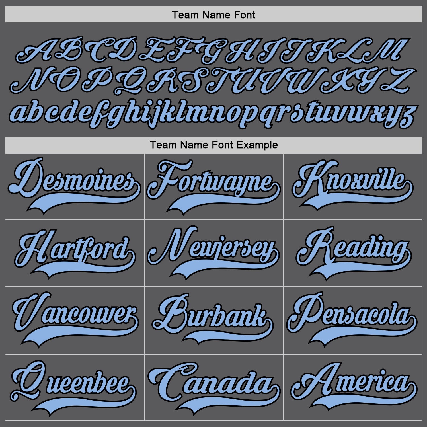 Custom Steel Gray Light Blue-Black Hockey Lace Neck Jersey view 4