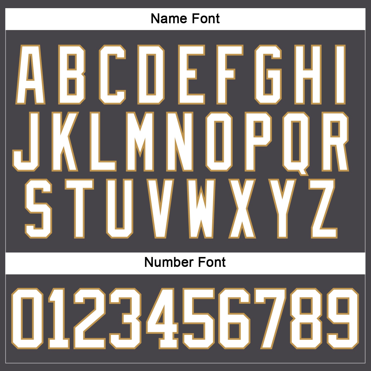 Custom Steel Gray White-Old Gold Hockey Jersey view 5