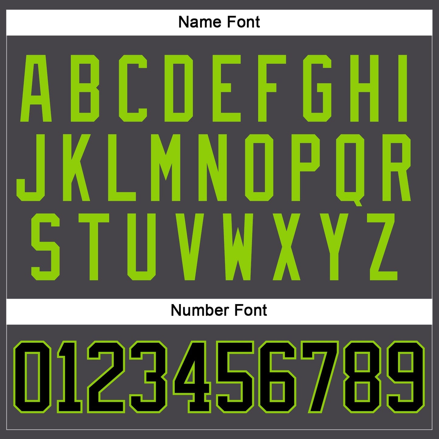 Custom Steel Gray Black-Neon Green Hockey Jersey view 5