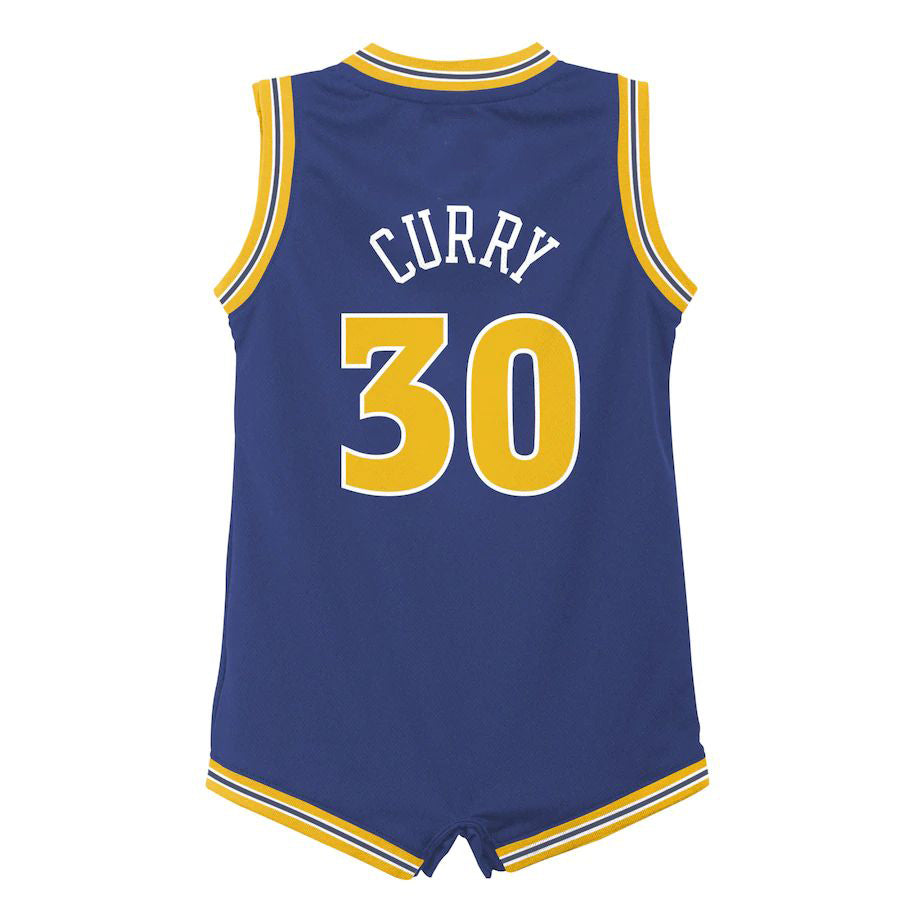 G.State Warriors #30 Stephen Curry Infant 2022-23 Swingman Jersey Royal Classic Edition Stitched American Basketball Jersey - Main View