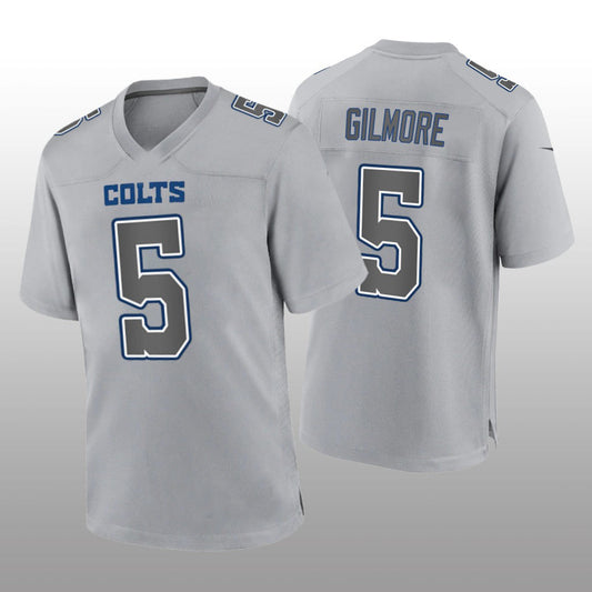 IN.Colts #5 Stephon Gilmore Gray Game Atmosphere Jersey Stitched American Football Jerseys - Main View