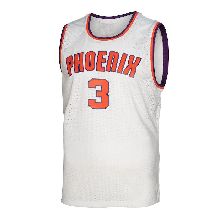 P.Suns #3 Stephon Marbury Mitchell & Ness 2002-03 Hardwood Classics Swingman Jersey White Stitched American Basketball Jersey - Main View