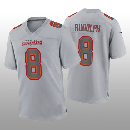 TB.Buccaneers #8 Kyle Rudolph Gray Atmosphere Game Jersey Stitched American Football Jerseys - Main View