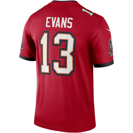 TB.Buccaneers #13 Mike Evans Red Player Legend Jersey Stitched American Football Jerseys - Main View