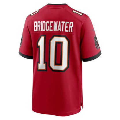 TB.Buccaneers #10 Teddy Bridgewater Red Team Game American Football Jerseys - Main View