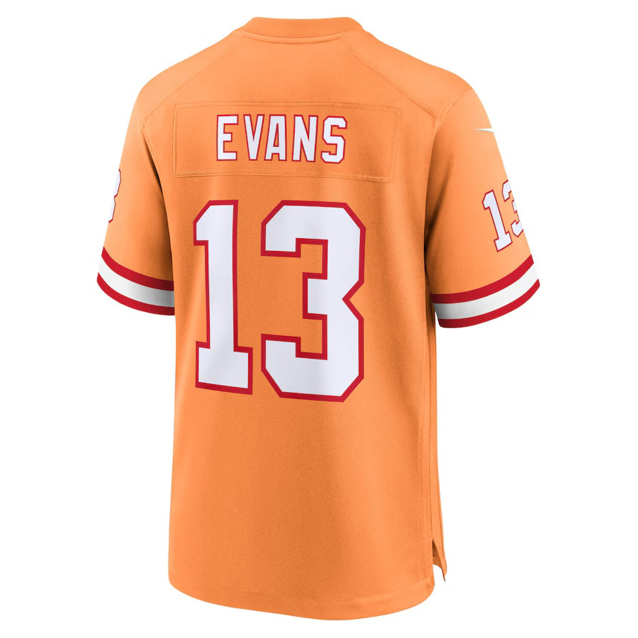 TB.Buccaneers #13 Mike Evans Creamsicle 50th Season Game American Football Jerseys - Main View