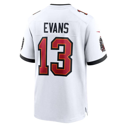 TB.Buccaneers #13 Mike Evans White 50th Anniversary Game Stitched American Football Jerseys - Main View