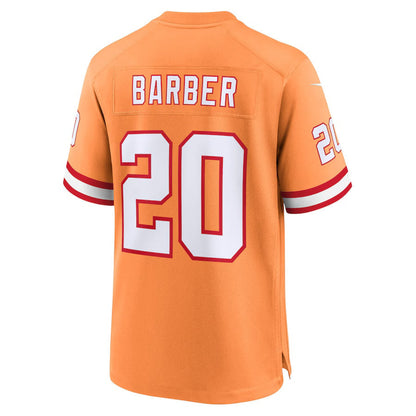 TB.Buccaneers #20 Ronde Barber Creamsicle 50th Season Game American Football Jerseys - Main View
