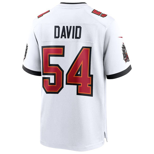TB.Buccaneers #54 Lavonte David White 50th Anniversary Game Stitched American Football Jerseys - Main View