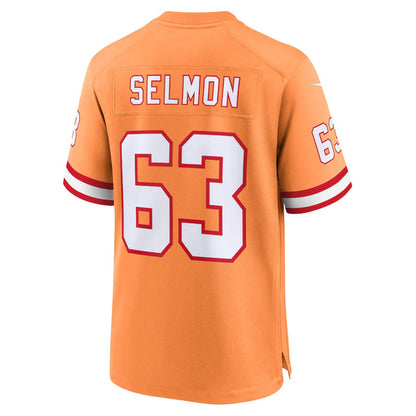 TB.Buccaneers #63 Lee Roy Selmon Creamsicle 50th Season Game American Football Jerseys - Main View