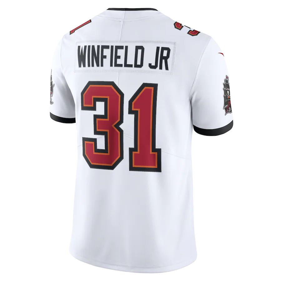 TB.Buccaneers #31 Antoine Winfield Jr.  White Vapor Limited Player Jersey Stitched American Football Jerseys - Main View