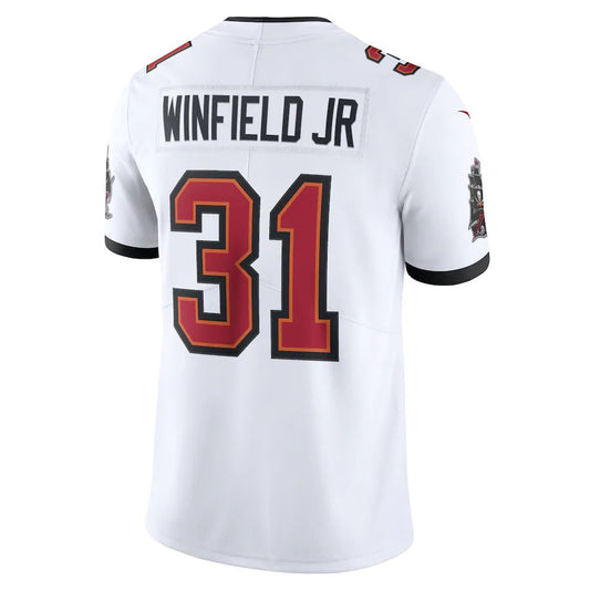 TB.Buccaneers #31 Antoine Winfield Jr.  White Vapor Limited Player Jersey Stitched American Football Jerseys - Main View