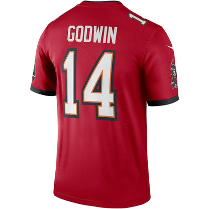 TB.Buccaneers #14 Chris Godwin Red Legend Jersey Stitched American Football Jerseys - Main View