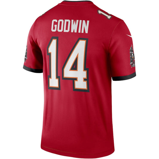 TB.Buccaneers #14 Chris Godwin Red Legend Jersey Stitched American Football Jerseys - Main View