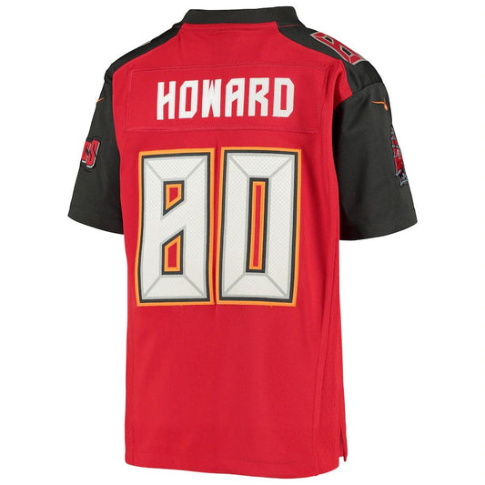 TB.Buccaneers #80 O.J. Howard Red Vapor Limited Jersey Stitched American Football Jerseys - Main View